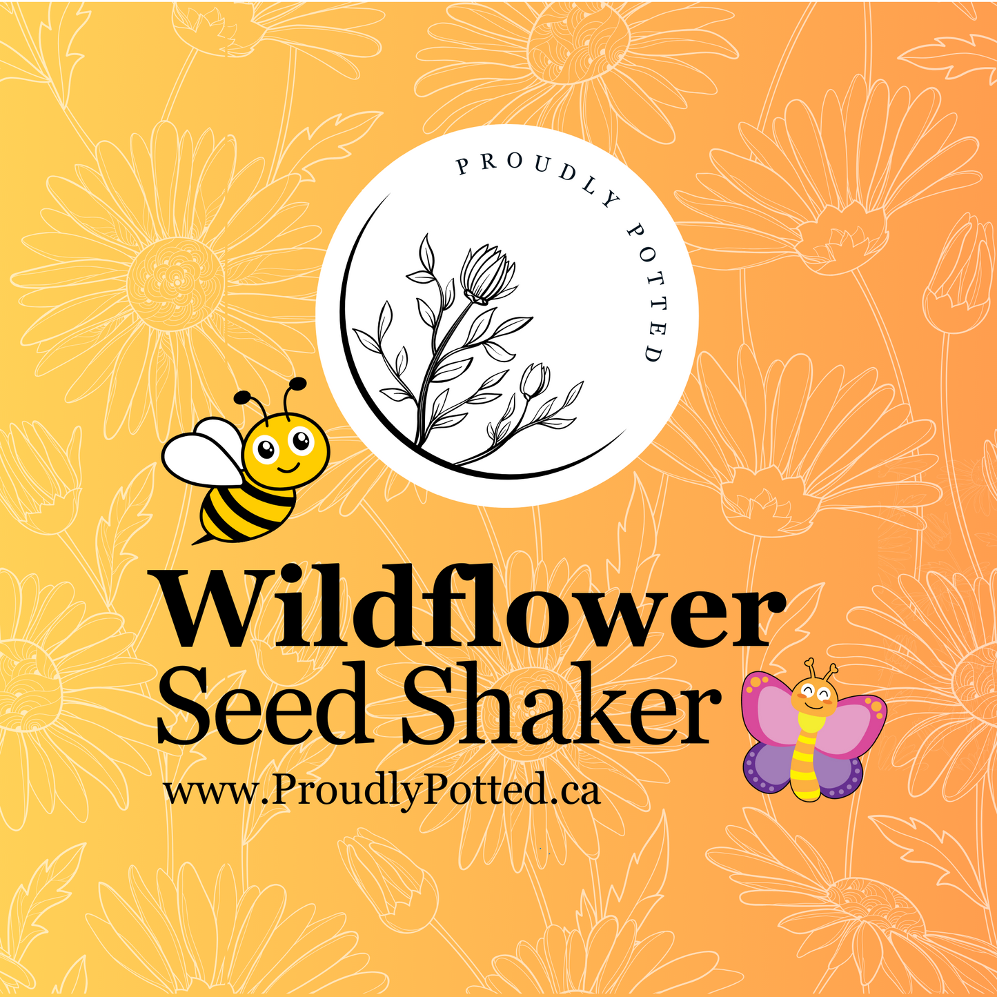 Wildflower Seed Shaker